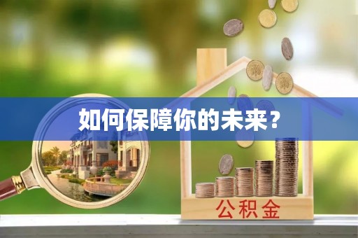 东西湖如何保障你的未来？