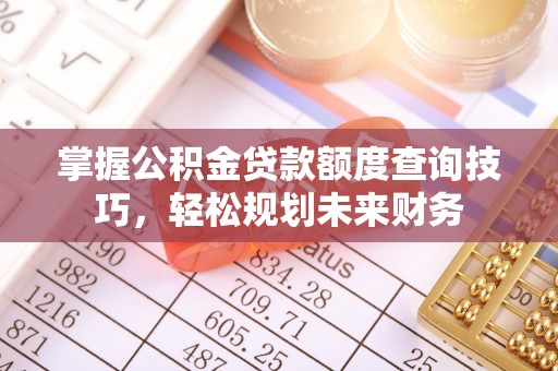 东西湖掌握公积金贷款额度查询技巧，轻松规划未来财务