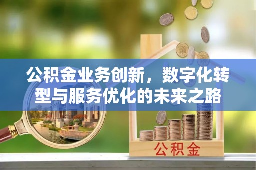 东西湖公积金业务创新，数字化转型与服务优化的未来之路
