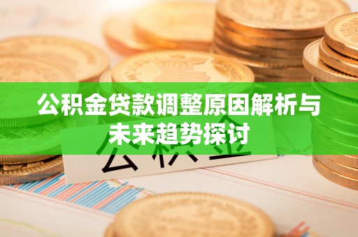 东西湖公积金贷款调整原因解析与未来趋势探讨