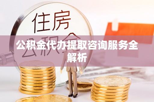 东西湖公积金代办提取咨询服务全解析