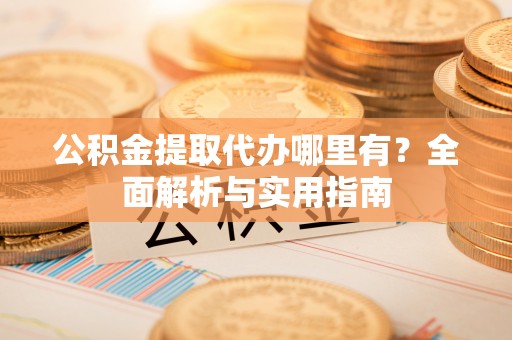 东西湖公积金提取代办哪里有？全面解析与实用指南