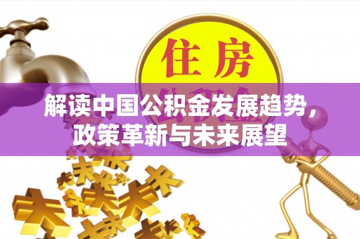 东西湖解读中国公积金发展趋势，政策革新与未来展望