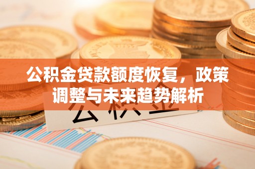 东西湖公积金贷款额度恢复，政策调整与未来趋势解析