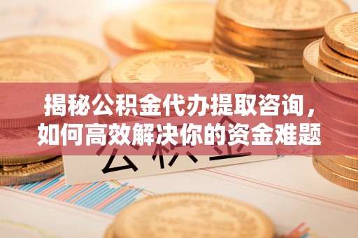 东西湖揭秘公积金代办提取咨询，如何高效解决你的资金难题