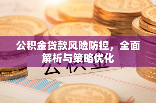 东西湖公积金贷款风险防控，全面解析与策略优化