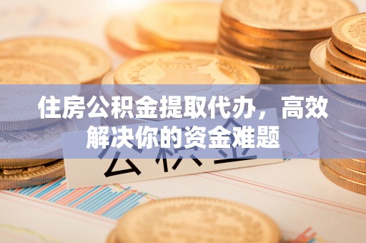 东西湖住房公积金提取代办，高效解决你的资金难题