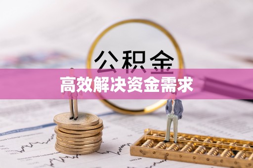 东西湖高效解决资金需求