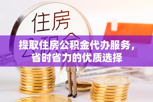东西湖提取住房公积金代办服务，省时省力的优质选择