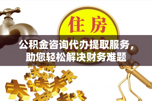 东西湖公积金咨询代办提取服务，助您轻松解决财务难题