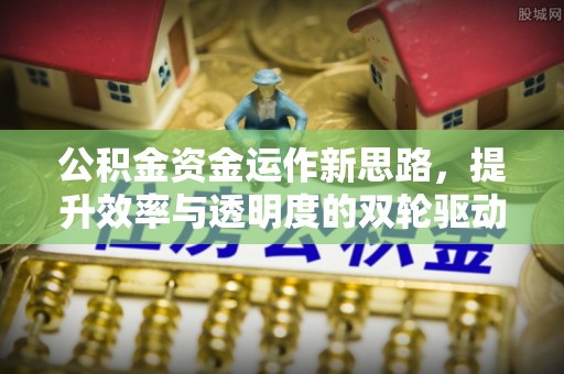 东西湖公积金资金运作新思路，提升效率与透明度的双轮驱动