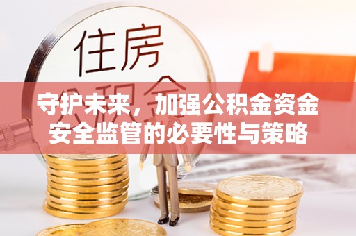 东西湖守护未来，加强公积金资金安全监管的必要性与策略