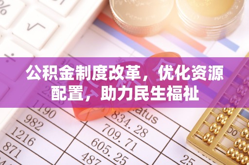 东西湖公积金制度改革，优化资源配置，助力民生福祉