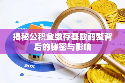 东西湖揭秘公积金缴存基数调整背后的秘密与影响