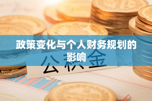 东西湖政策变化与个人财务规划的影响