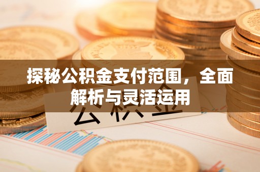 东西湖探秘公积金支付范围，全面解析与灵活运用