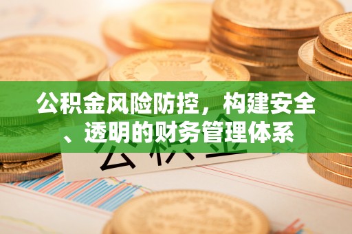 东西湖公积金风险防控，构建安全、透明的财务管理体系