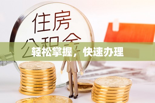 东西湖轻松掌握，快速办理