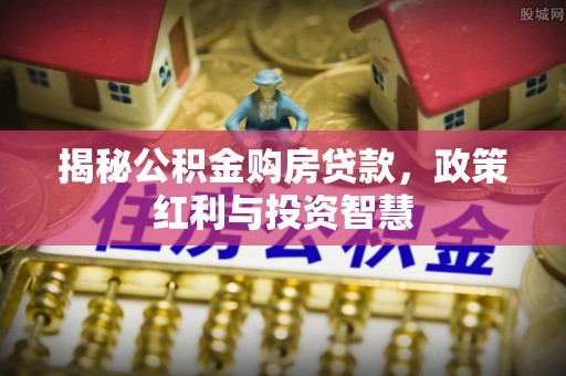 东西湖揭秘公积金购房贷款，政策红利与投资智慧