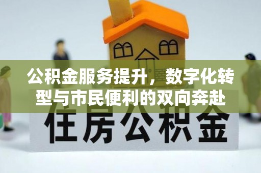 东西湖公积金服务提升，数字化转型与市民便利的双向奔赴