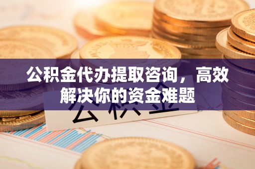 东西湖公积金代办提取咨询，高效解决你的资金难题