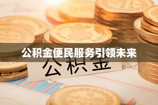 东西湖公积金便民服务引领未来