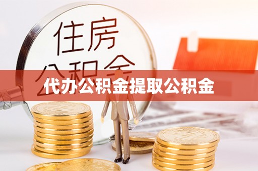 东西湖代办公积金提取公积金