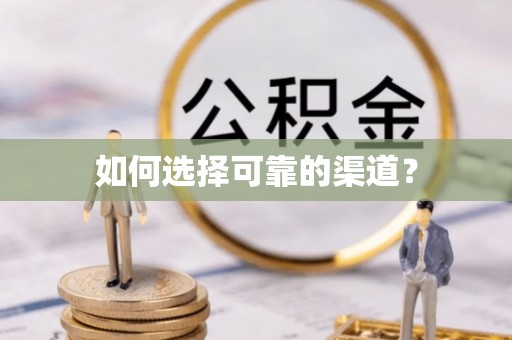 东西湖如何选择可靠的渠道？