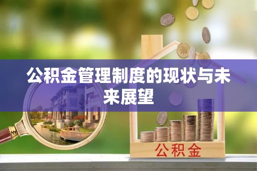 东西湖公积金管理制度的现状与未来展望